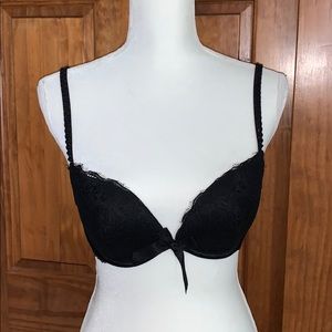 34B cotton on body black bra